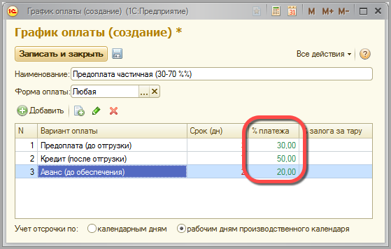 Календарь отсрочки платежа в календарных днях. Заявка на платеж в 1с. 1с ERP заявки на оплату. В 1с вид отсрочки платежа.